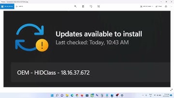 Fix OEM HIDClass 18.16.37.672 Not Installing On Windows 11/10