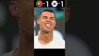 Portugal vs South Korea Imaginary Final Match Highlights #youtube #shorts #football