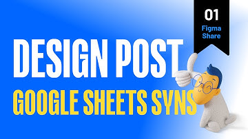Desin Sales Post with Google Sheets Sync Plugin Figma