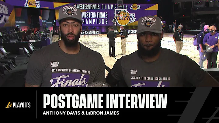 Lakers Postgame Walk-Off: Anthony Davis & LeBron James (9/26/20) - DayDayNews
