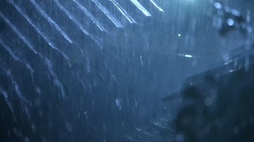 Listening in 3 Minutes to SLEEP FAST | Strong Rain & Mighty Thunder Sounds on the Roof of Old House