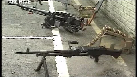 IRA ambush a british Puma helicopter in Crossmaglen South Armagh, September 1993