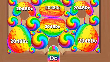 Satisfying mobile game/ Blob Merge 3d vs marble cars - ball run 2048 Gameplay walkthrough New update