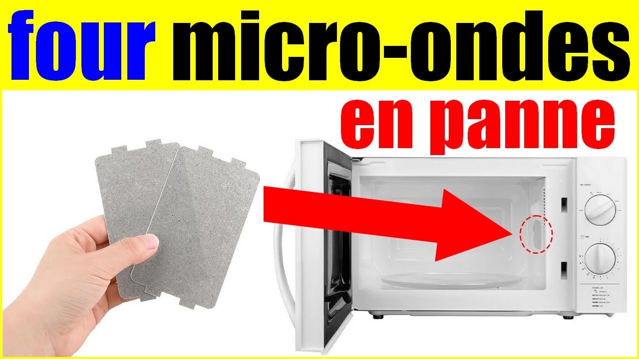 Four micro-ondes en panne bruit arc électrique étincelles électronique