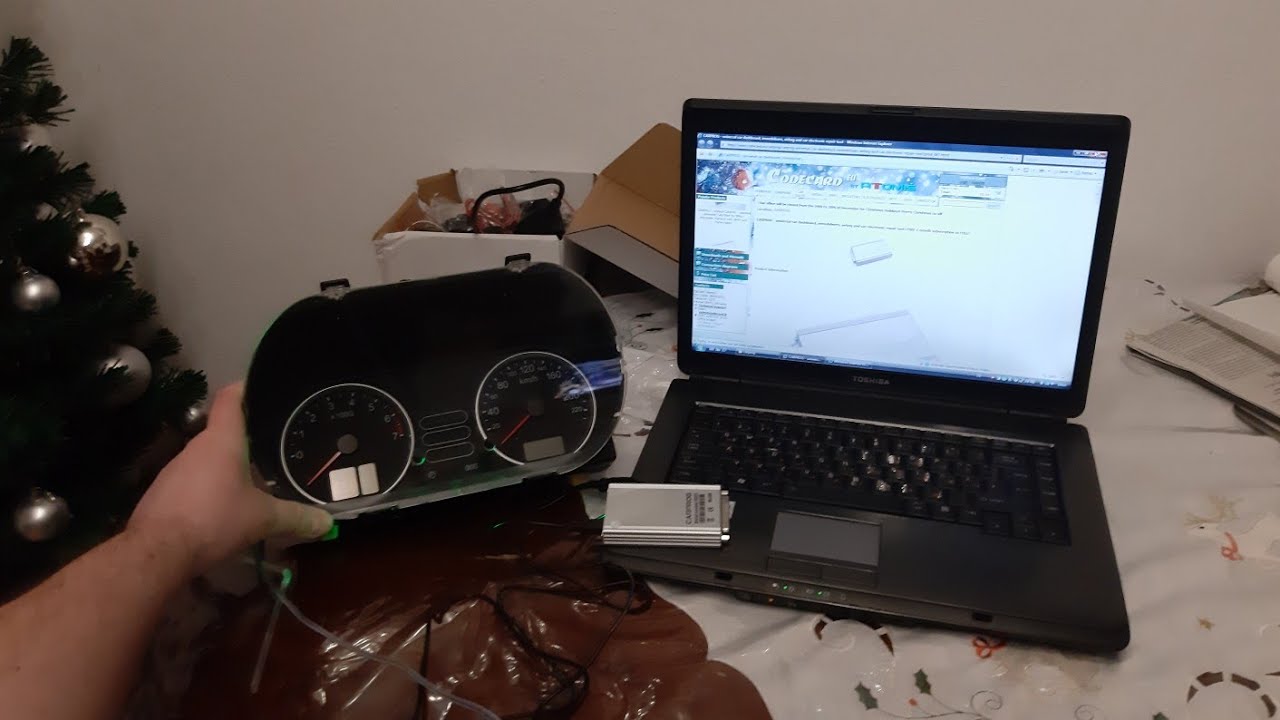 Мой первый опыт с программатором carprog