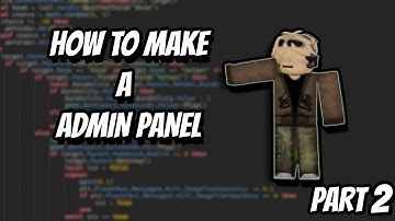 How to make an admin panel in Roblox Studio Part 2 - Kick