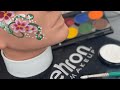 Makeup school - basic facepainting brushstrokes