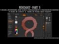 Pendant Part 5 - ZBrush - Sculpting with masks