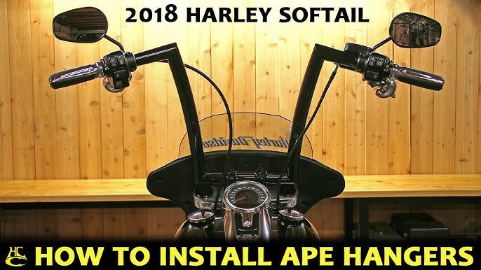 How to Install Ape Hangers on 1996-2017 Harley Davidson Dyna Models 