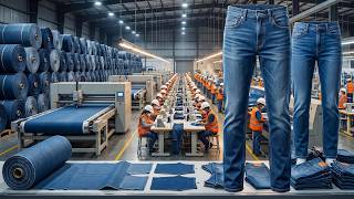 How Millions of Jeans are Made Every Year | Full Manufacturing Process