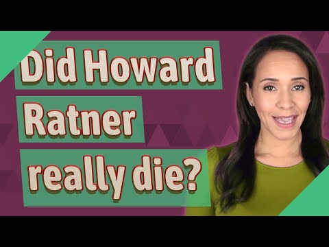 فيديو: في الأحجار الكريمة غير المصقولة هل مات هوارد؟