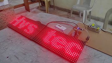 IOT Notice Board P10 ESP8266