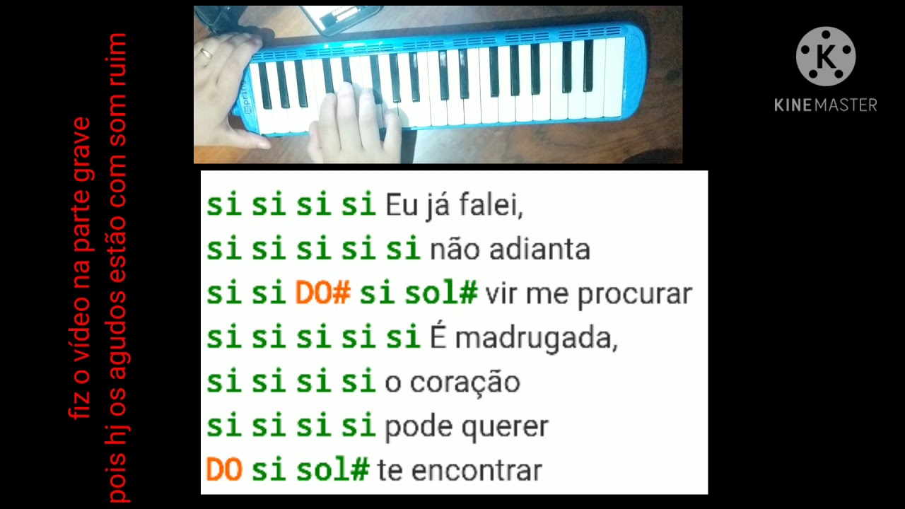 Amor Abusivo (Conde do Forró) na Escaleta com cifra melódica na