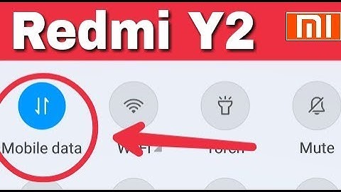 Redmi Y2 || How To Change Data Connection || Sim Card internet Change
