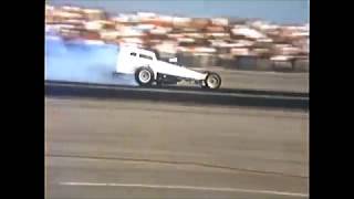 1960 BAKERSFIELD SMOKERS MARCH MEET JERRY CARD VS LEFFLER LOUKAS
