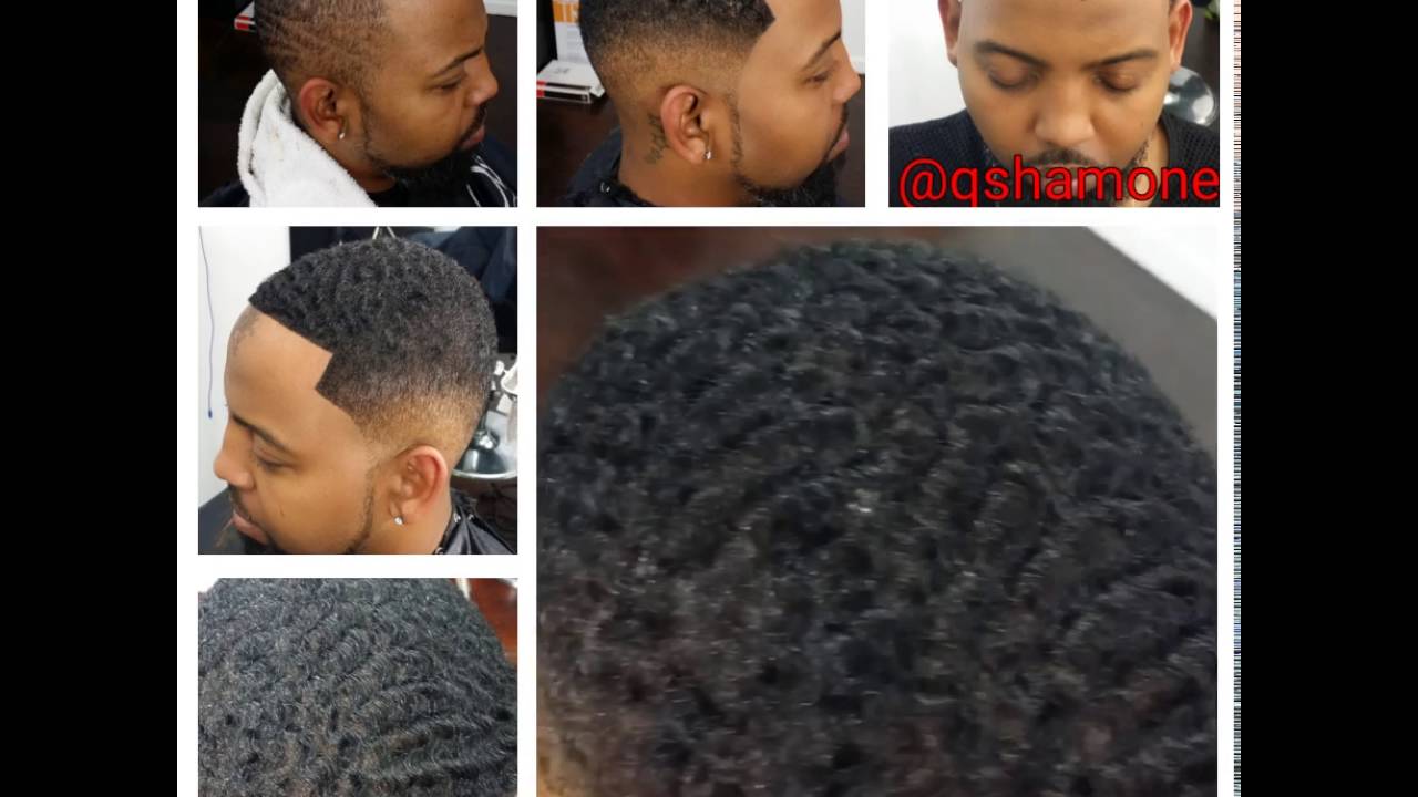 Man Weave Waves Hair Replacement Youtube