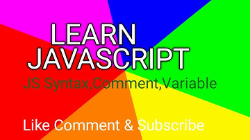 Javascript syntax