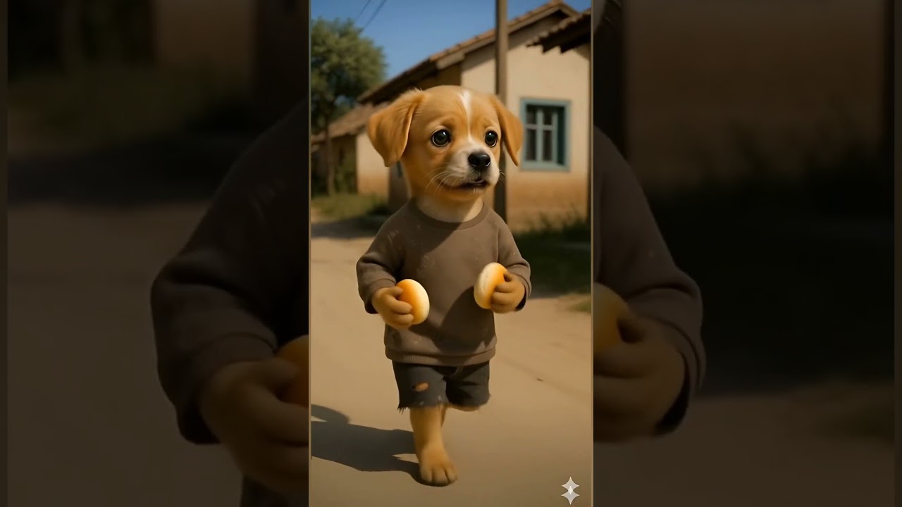 Poor dog Mithran help a poor grandmother. 