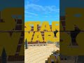 J'ai recréer STAR WARS sur Minecraft !?!?  #minecraft  #gaming  #build  #minecraftbuilding
