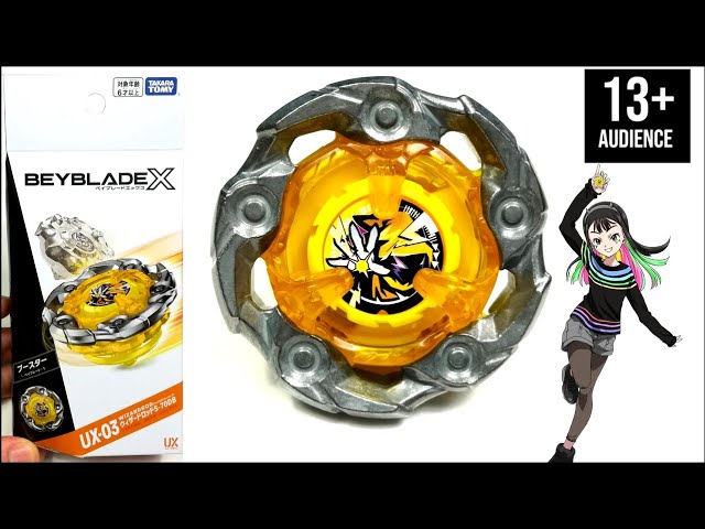 Beyblade X] UX-03 Wand Wizard 5-70DB Unboxing /Review WizardRod