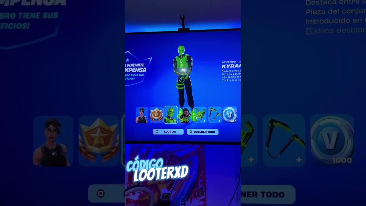 Me compre el club de fortnite 😱 que bendicion jajaja 
