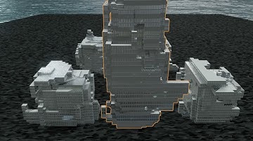 BuildingGenerator made in Blender 3.4 with Geometry Nodes - Skyscrapers
