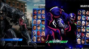 Marvel vs Capcom INFINITE and BEYOND character select COMPARISON