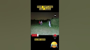 Prank kuntilanak kembali bikin ngakak Lucu ngakak || #short #shorts #viral #lucu #ngakak