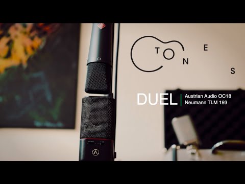 Austrian Audio OC18 vs Neumann TLM 193 on a Classical Guitar | Microphone Duels