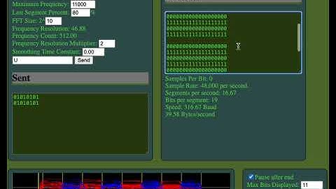 Data Transfer over Web Audio API part 2