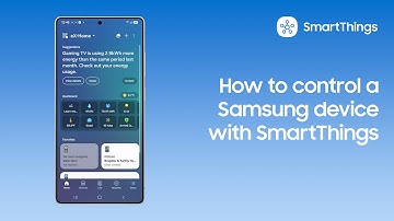 How to control a device with SmartThings