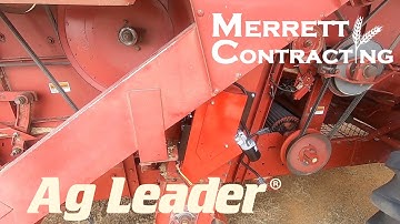 Start Of Barley Harvest + AgLeader Yield Mapping Instal | Filmed on 12-12-2021