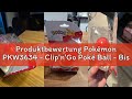 Produktbewertung Pokémon PKW3634 - Clip'n'Go Poké Ball - Bisasam &amp; Pokéball, offizieller Pokéball mi