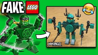 FAKE LEGO SETS KEEP GETTING WORSE (Ninjago Mech Ninja)