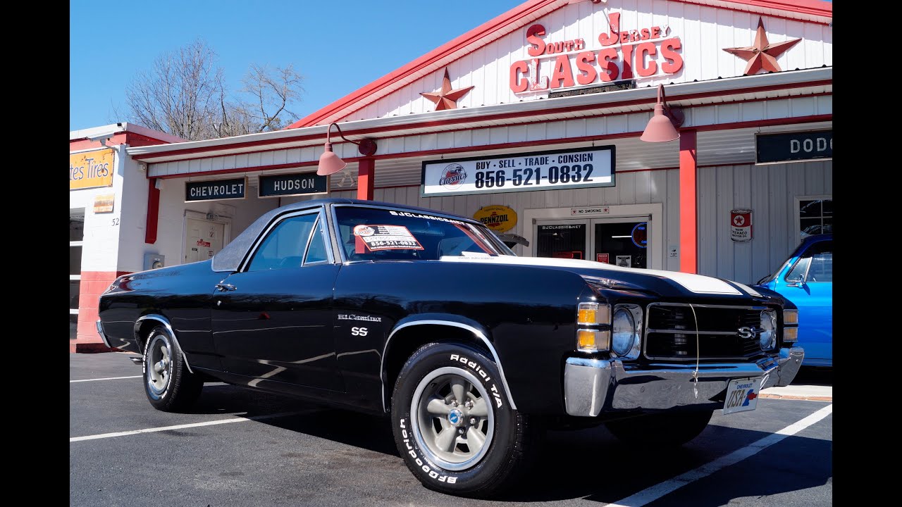 1971 Chevrolet El Camino #'s Matching 402 - For sale at www.SJClassics.net!!