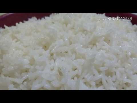 Vídeo: Para três xícaras de arroz quanta água?