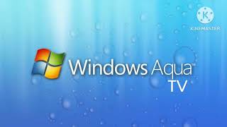 Windows aqua tv Logo