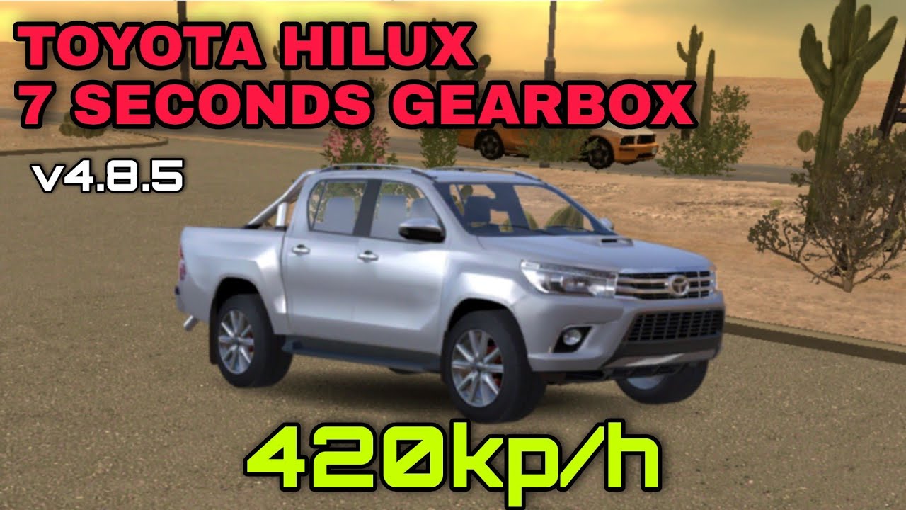 new toyota hilux 👉best gearbox 100 working in new update car parking