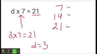 I can skip count to find an unknown factor