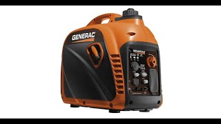 Generac Gp2200I 2,200-Watt Quiet Portable Inverter Generator With Storage Cover 50St Carbcsa