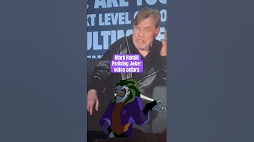 Mark Hamill Praising Joker Voice Actors #Shorts