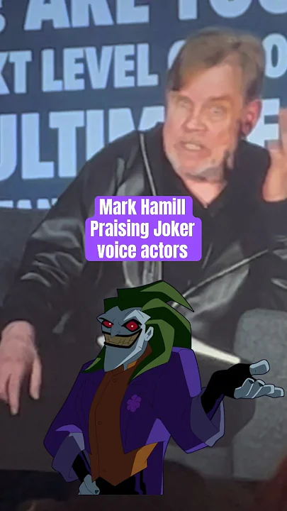 Mark Hamill Praising Joker Voice Actors #Shorts