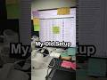 My Old Setup vs My New Setup #shorts
