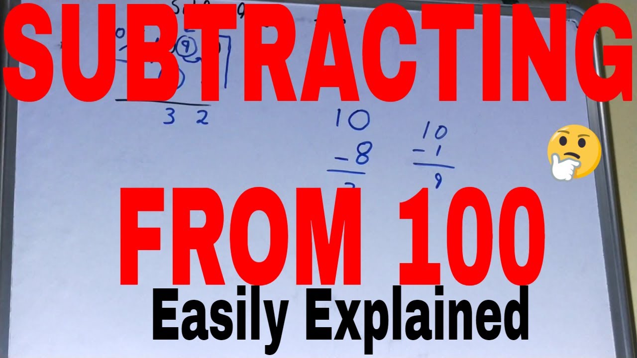 subtracting-from-100-how-to-subtract-from-100-subtraction-from-100