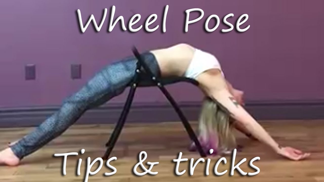 Yoga Tips Wheel Pose (Urdhva Dhanurasana) with Props YouTube