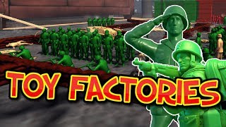 Amazing Toy Factories! Army Men of War