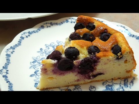 Video: Cottage Cheese And Blueberry Cake