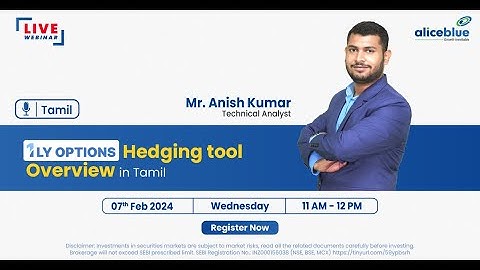 1Ly Options Hedging tool Overview | Live Session | Alice Blue
