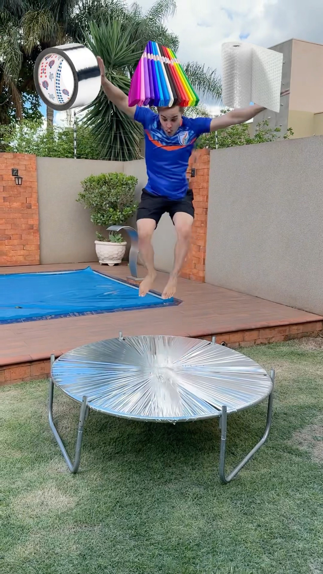 Will the Aluminum Tape Hold Me?? #shorts