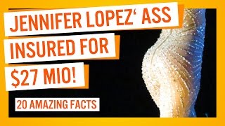 Jennifer Lopez Booty Insured For 27 Million 20 Amazing Facts 12 Youtube